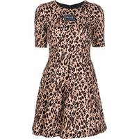 FARFETCH Women's Leopard Print Dresses