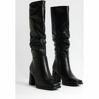 boohoo Women's Ruched Boots