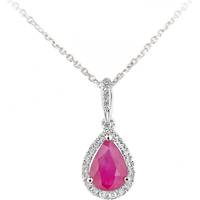 Secret Sales Women's Ruby Necklaces
