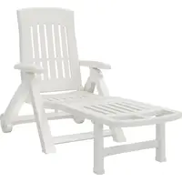 ManoMano White Sun Loungers