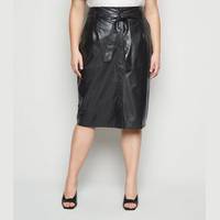 New Look Women's Leather Pencil Skirts
