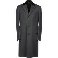 Secret Sales Men's Grey Wool Coats