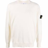 Stone Island Men's White Jumpers