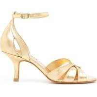 FARFETCH Women's Gold Sandals