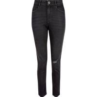 Dorothy Perkins Black Ripped Jeans for Women