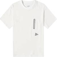 AND WANDER Men's White T-shirts