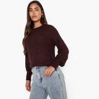 boohoo Women's Brown Knitted Cardigans