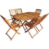 Hommoo Wooden Patio Sets
