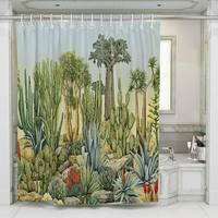 NORCKS Fabric Shower Curtains