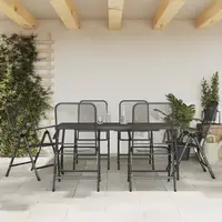 VidaXL Metal Garden Furniture Sets