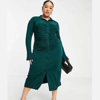 ASOS DESIGN Women's Dark Green Dresses