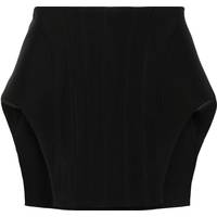 MUGLER Women's Black Mini Skirts