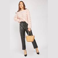 Everything5Pounds Women's Faux Leather Trousers