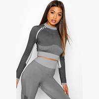 Boohoo Knitted Crop Tops for Women