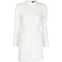Retrofete Women's White Sequin Dresses
