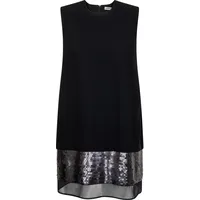 Wolf & Badger Women's Black Sequin Mini Dresses