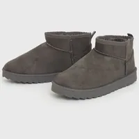New Look Women's Grey Ankle Boots