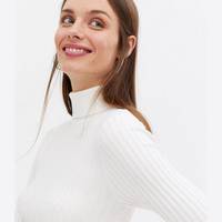 New Look Women's White Roll Neck Jumpers