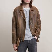 BrandAlley Men's Brown Leather Jackets