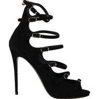 Secret Sales Women's Black Strappy Heels