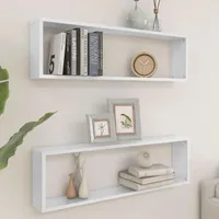 Debenhams Berkfield White Wall Shelves