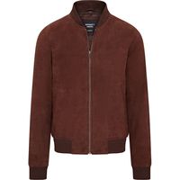 Infinity Leather Men's Suede Bomber Jackets