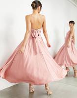 ASOS Edition Women's Pink Satin Dresses