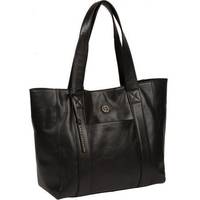 Debenhams Women's Black Leather Tote Bags