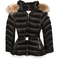 FARFETCH Moncler Women's Black Down Jackets