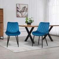 Artemis Home Velvet Dining Chairs