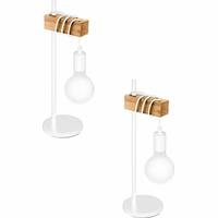 LOOPS Wooden Table Lamps