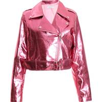 QUIZ Women's Pink Leather Jackets