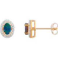 The Jewel Hut Women's Opal Earrings