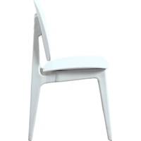 B&Q White Dining Chairs