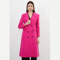Karen Millen Women's Pink Wool Coats
