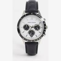 Larsson & Jennings Mens Chronograph Watches With Leather Strap