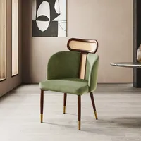 Homary Green Velvet Dining Chairs