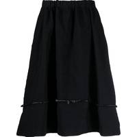 Comme des Garçons Women's Black Midi Skirts