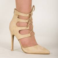 Ego Shoes Lace Up Heels for Women