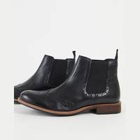 Silver Street Men's Brogue Chelsea Boots