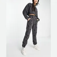 ASOS DESIGN Women's Cotton Floral Trousers