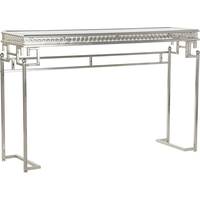 Mercer41 Glass And Metal Console Tables