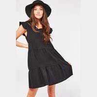 Everything5Pounds Women's Black Dresses with Sleeves