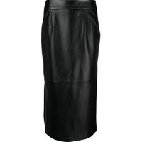 Arma Women's Black Leather Skirts