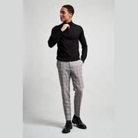 Burton Men's Grey Check Suits