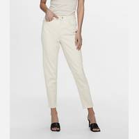 New Look Women's White High Waisted Jeans