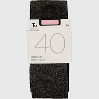 Argos Tu Clothing Women's Black Tights