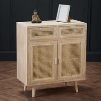 Wilko Rattan Sideboard