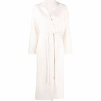 FARFETCH Women's White Wool Coats