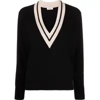 FARFETCH Women's Cashmere V Neck Jumpers